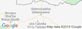 Shemonaikha map
